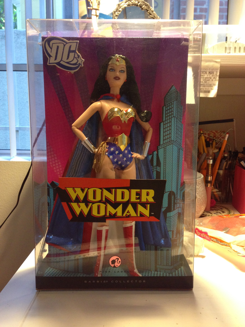 Illustration for article titled My Wonder Woman Barbie!